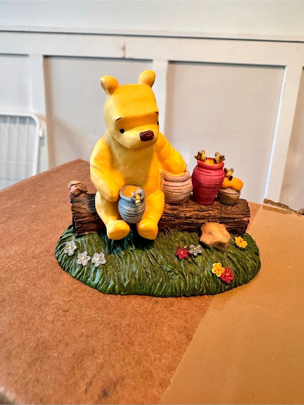 Disney Winnie the Pooh Figurine Decor Yellow